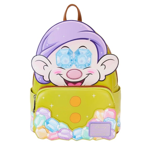 Loungefly Snow White: Diamond Dopey Mini-Backpack, Amazon Exclusive main image 9